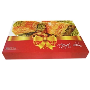 Karton Baklava Kutusu 500gr 100 Adet X 10 KOLİ