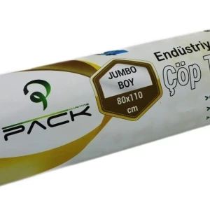 Endüstriye Jumbo Boy 400gr. Çöp Torbası 80x 110 X20 PAKET