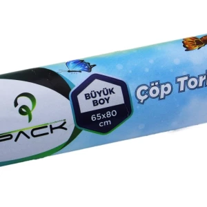 Standart Büyük Boy Çöp Torbası - (65 x 80) X20 PAKET
