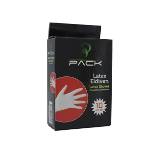 Lateks Pudralı Eldiven 10 ' lu X 50 PAKET
