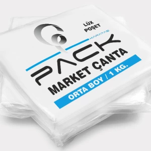 ORJİNAL LÜX  POŞET  Orta Boy 1 Kg X500 KG 
