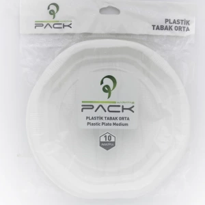 Plastik Orta Boy Tabak 10'lu x 20 Paket