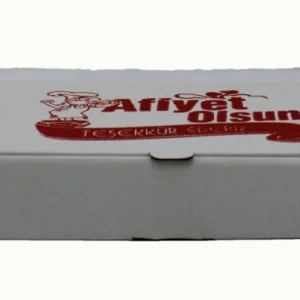 Pide Kutusu Beyaz 420x130x40 mm. 100 Adet X 10 KOLİ 